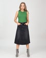 A-Line Denim Skirt