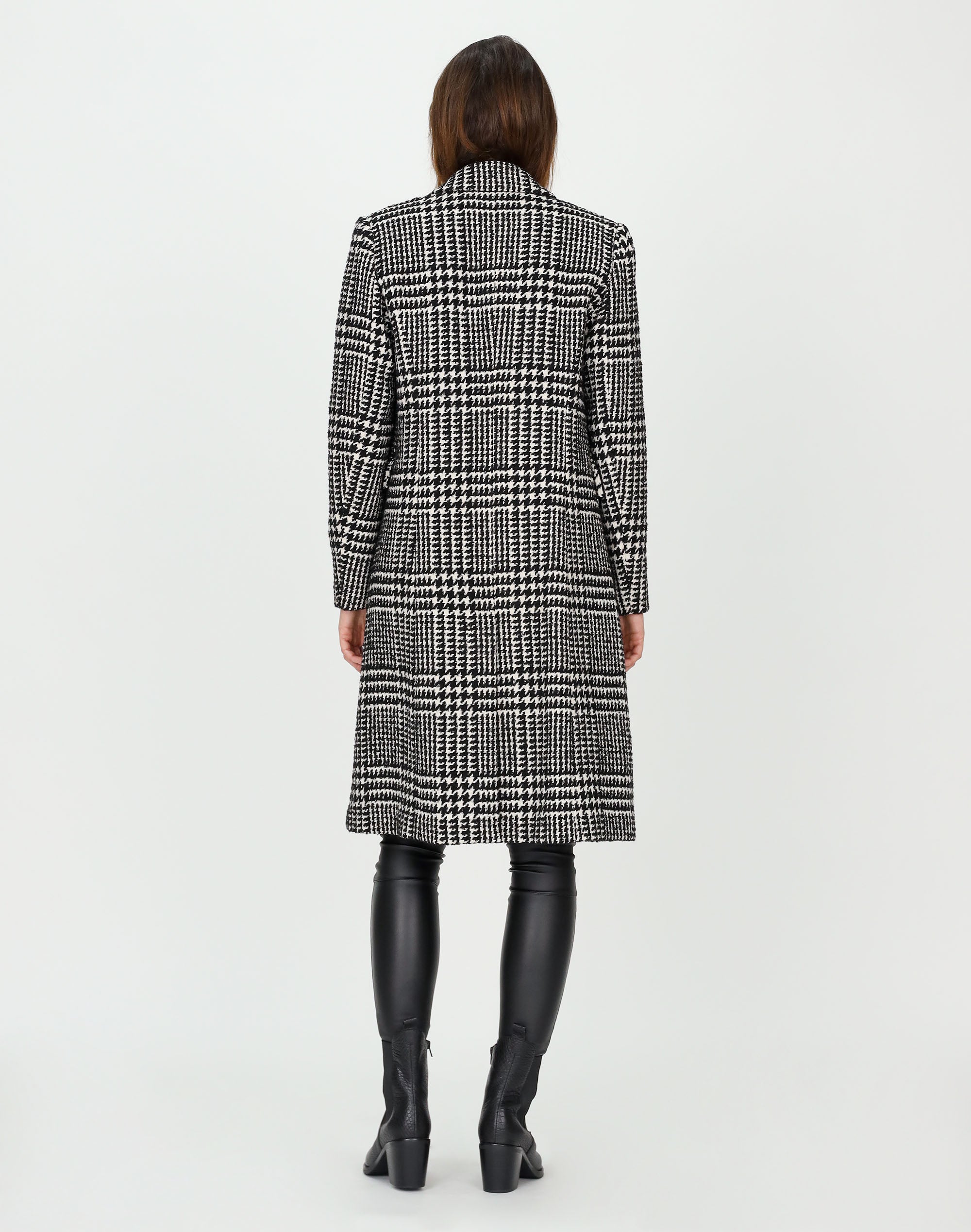 Asher Check Coat