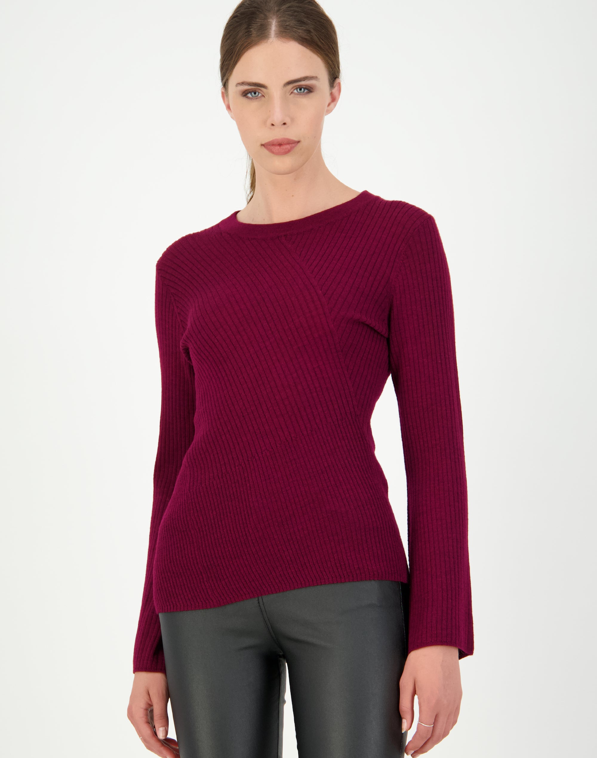 Bell Sleeve Merino Sweater
