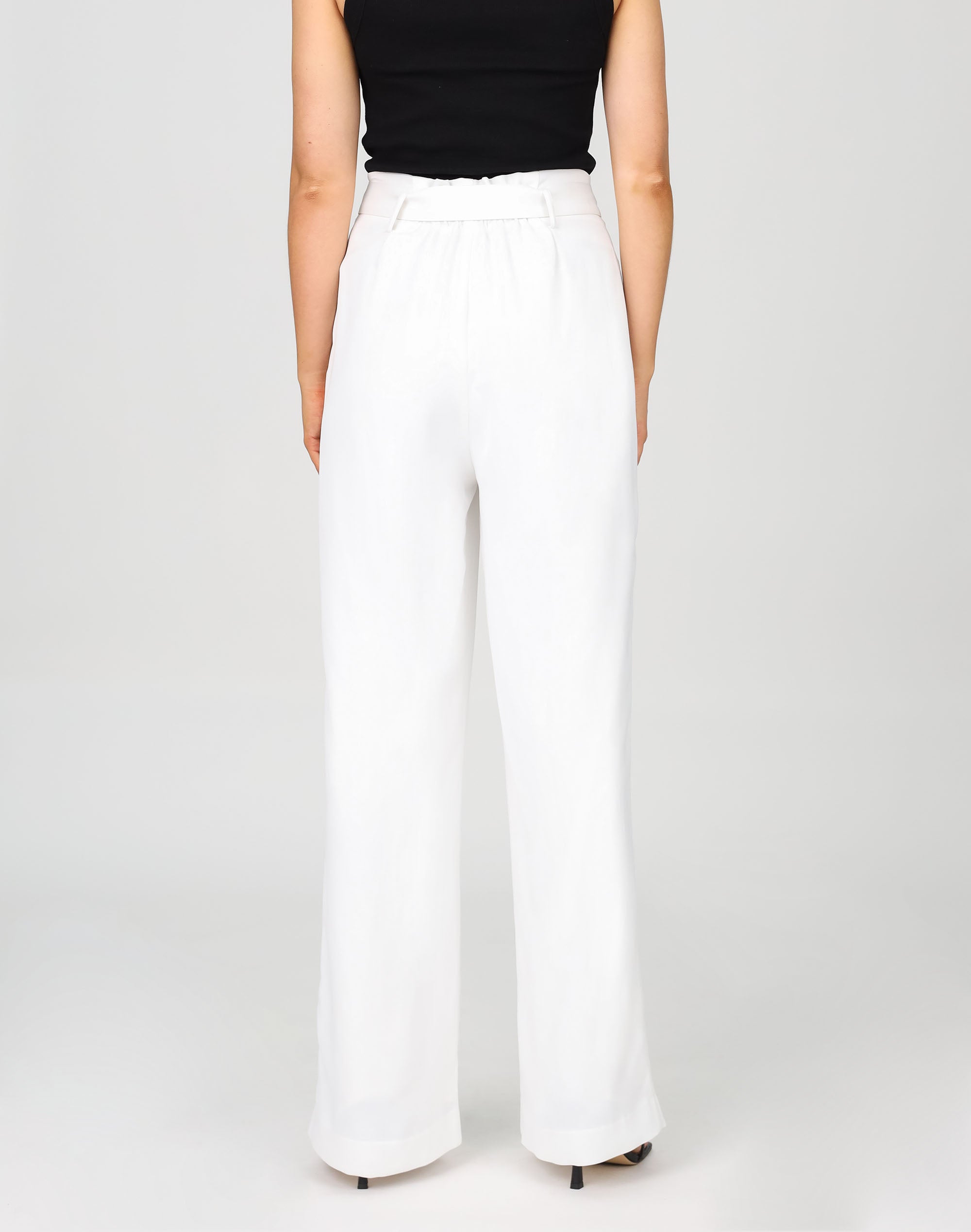 Belted Wide Leg Pant