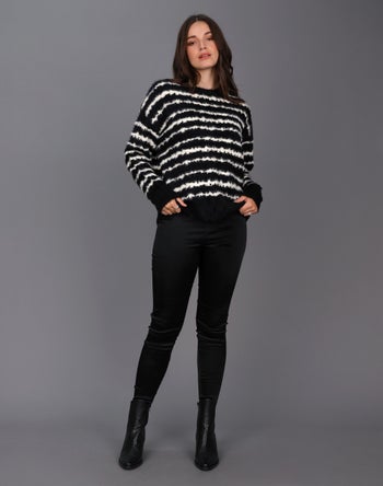 Black/White stripe - Storm Women's Clothing