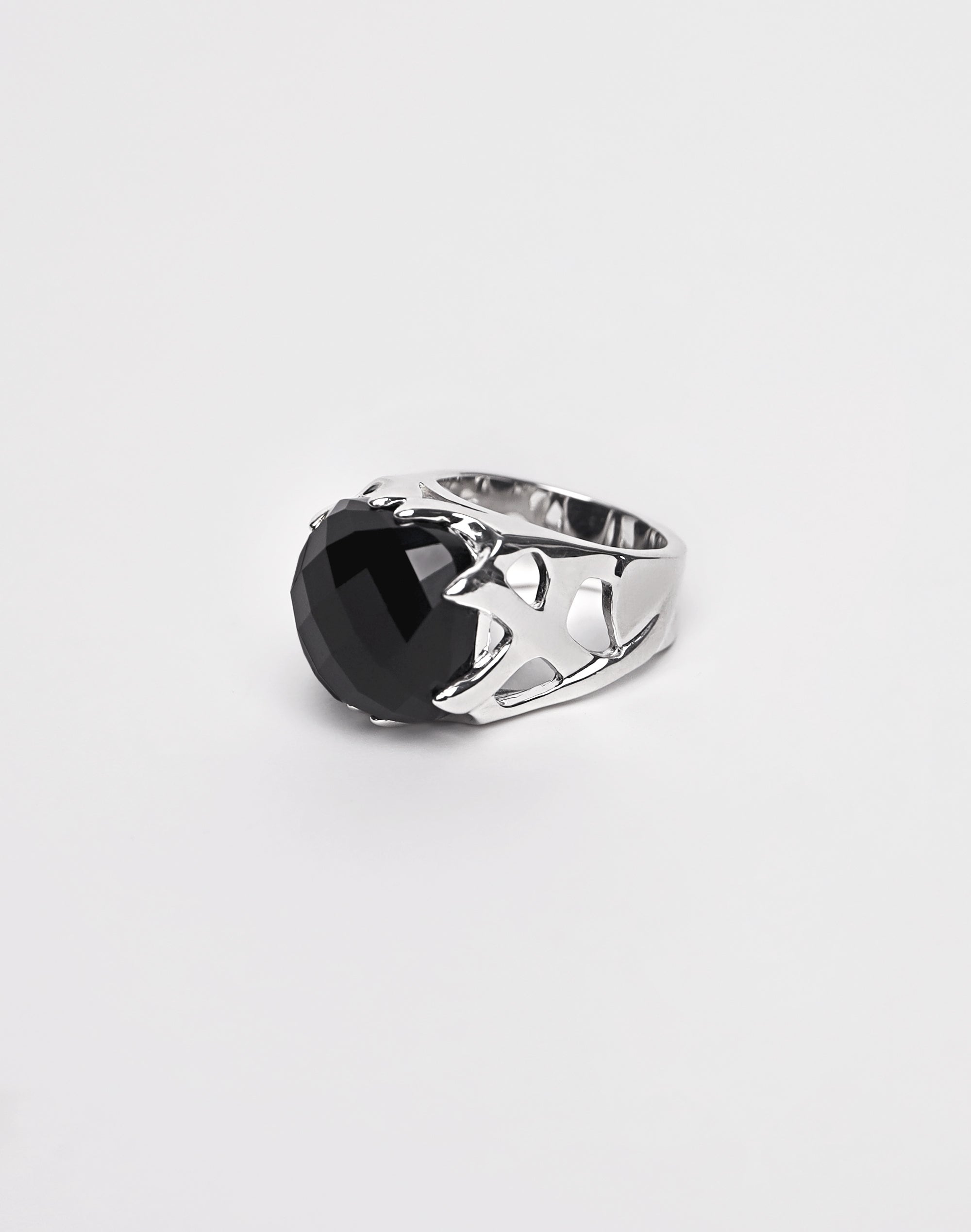 Black Onyx Dralion Ring