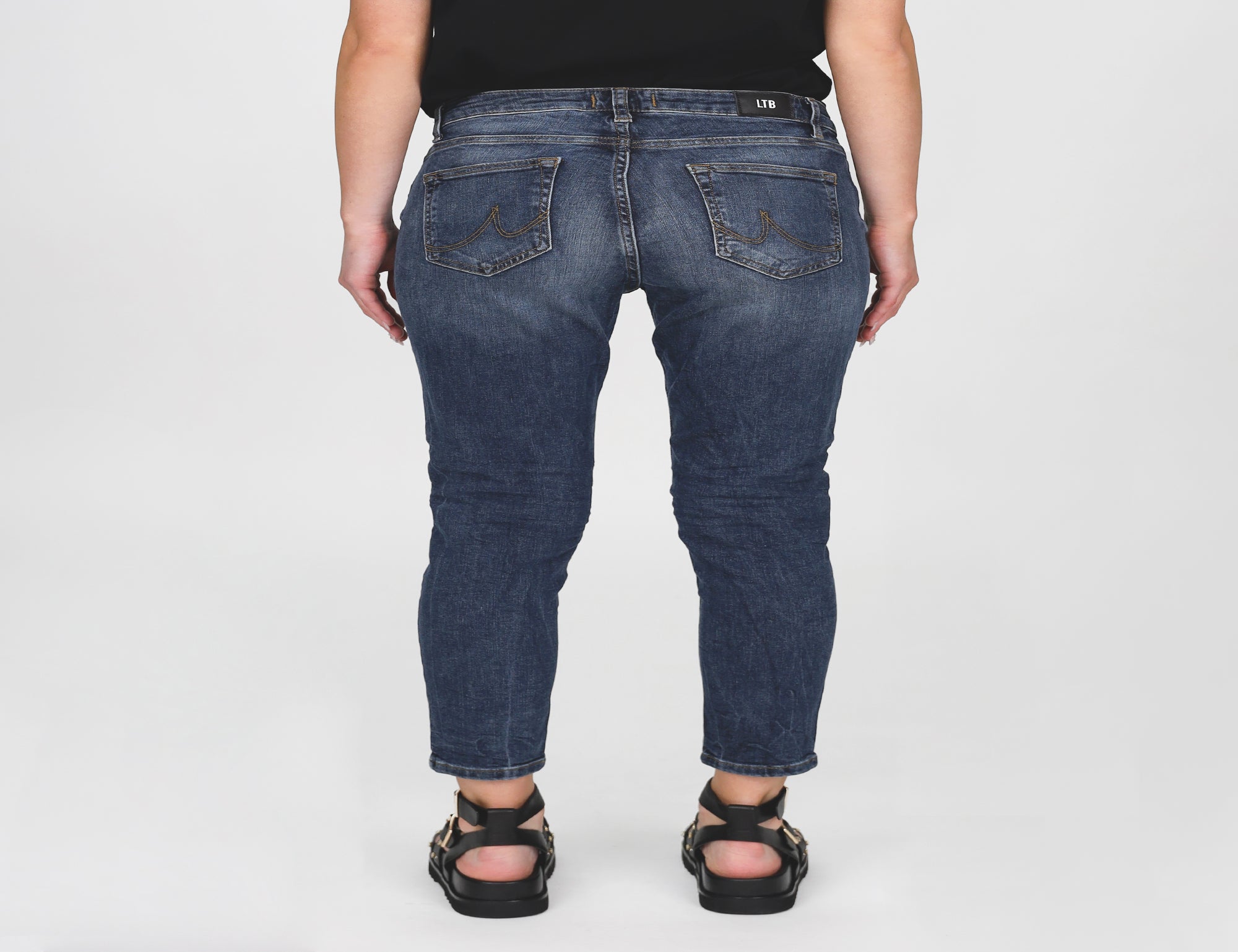 Eliana Morava X Jean - Blue - Pants - Full Length - Women's Clothing ...