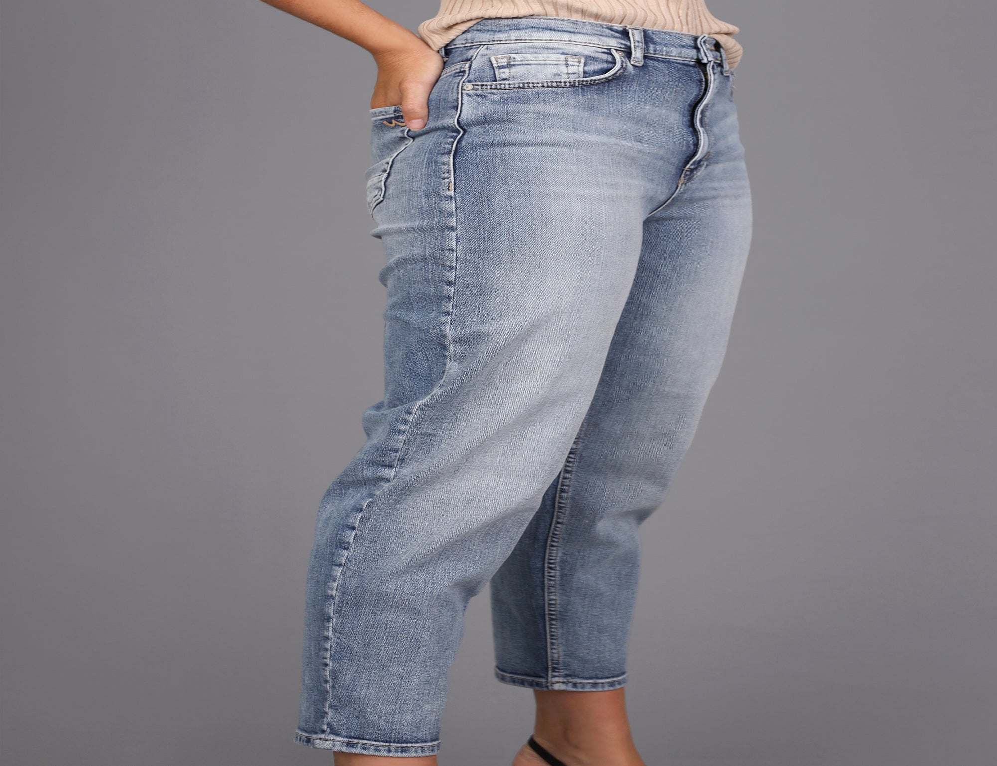 Ilana Anise X Jean - Blue - Pants - Full Length - Women's Clothing - Storm