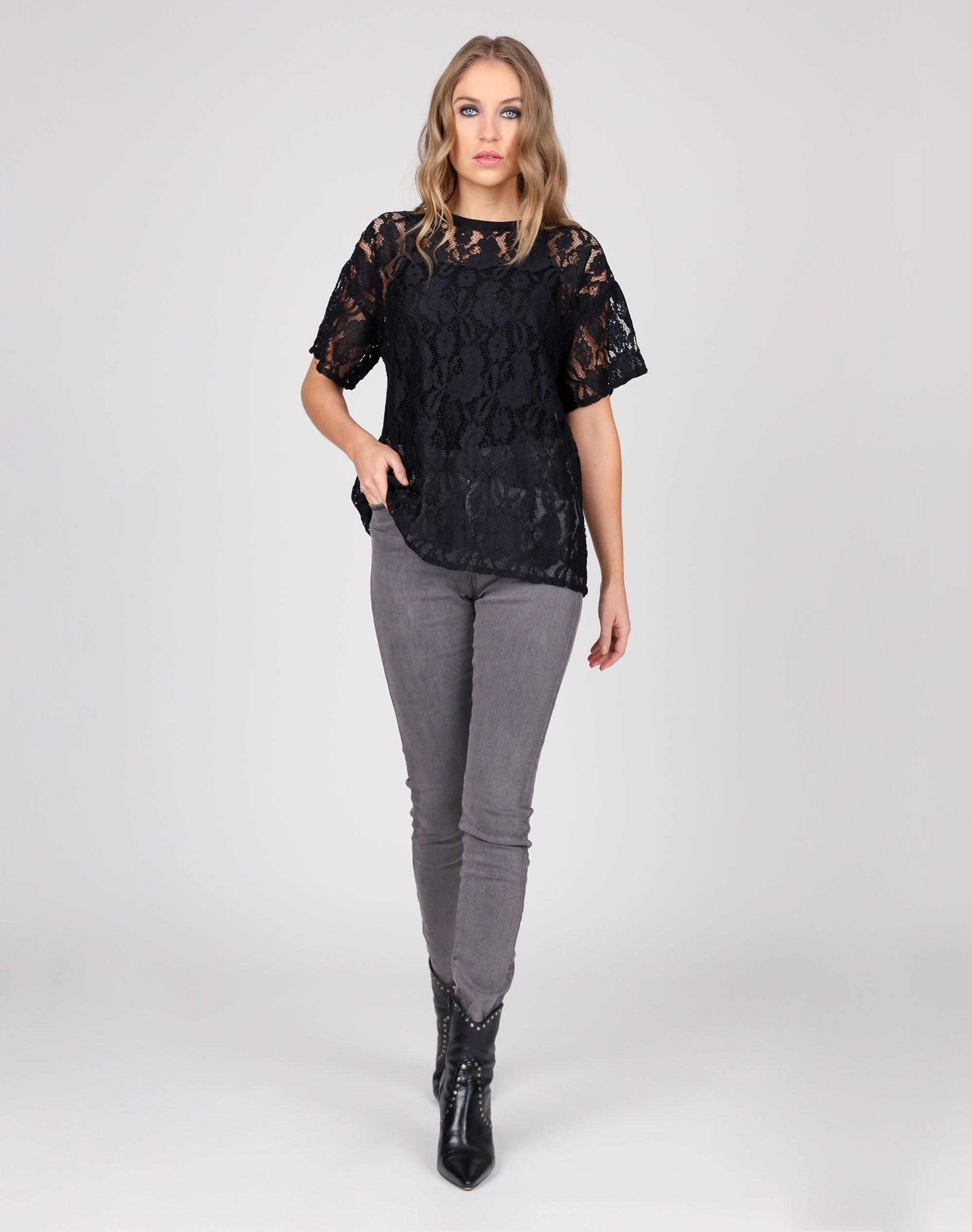 Isabel Lace Tee