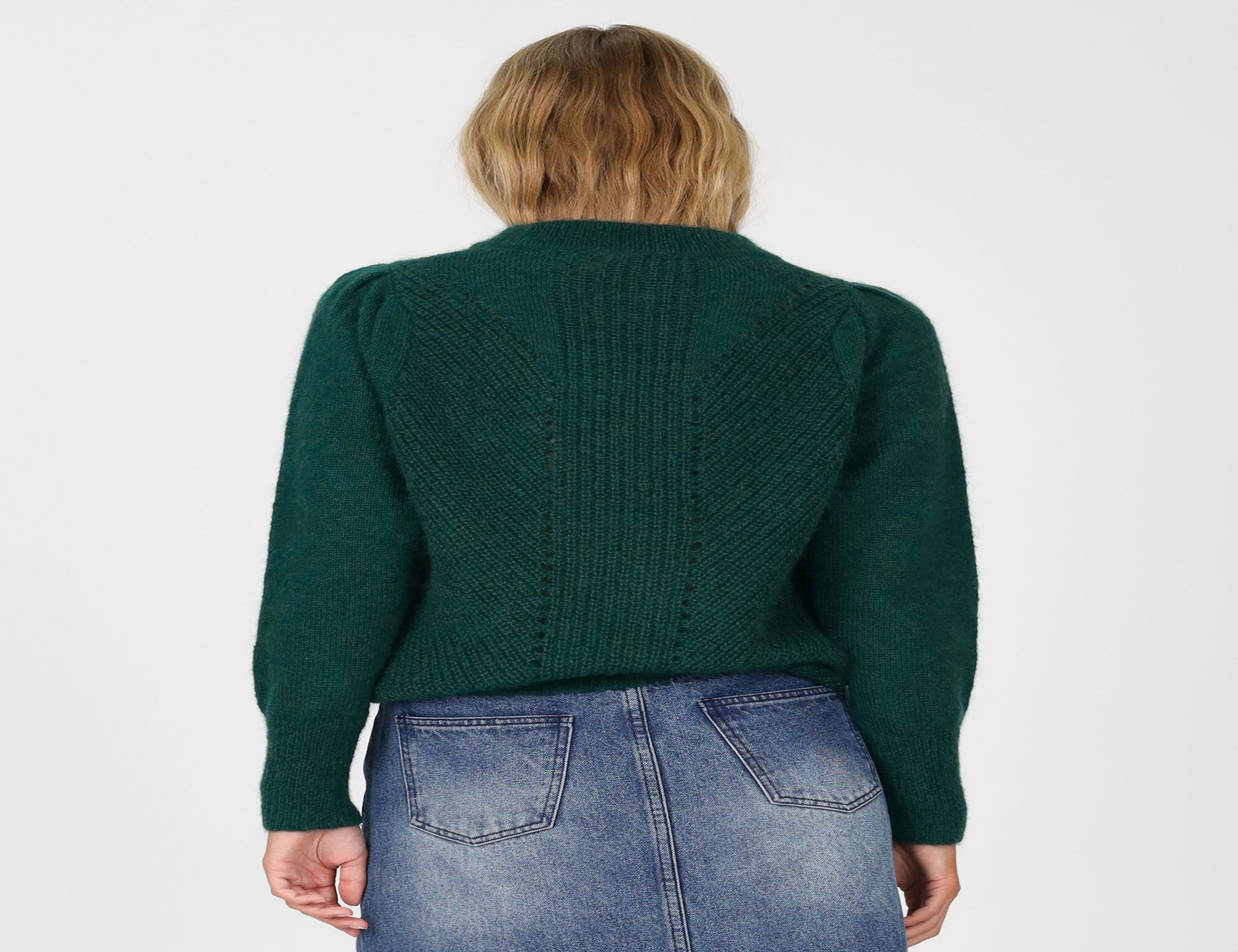 Jewel Sweater - Green - Knitwear - Long Sleeve - Women's Clothing - Storm