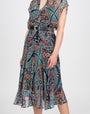 Memphis Paisley Print Dress