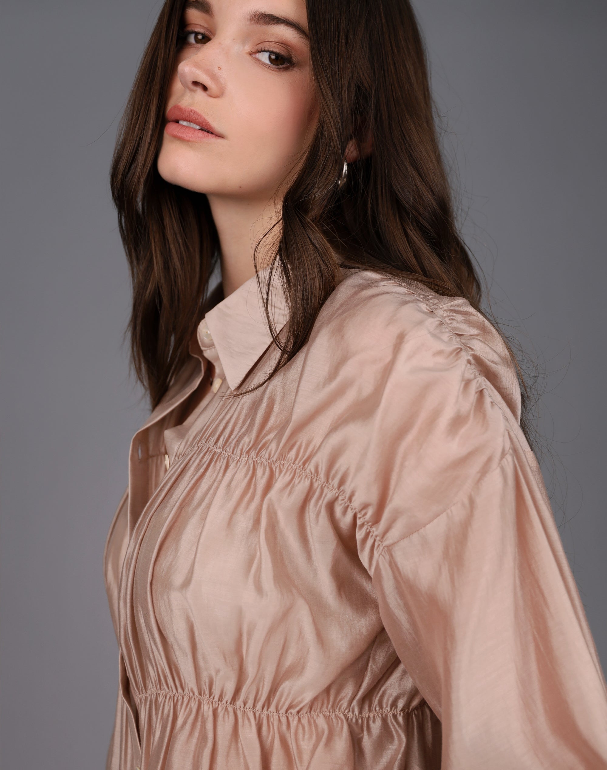 Ruched Body Shirt