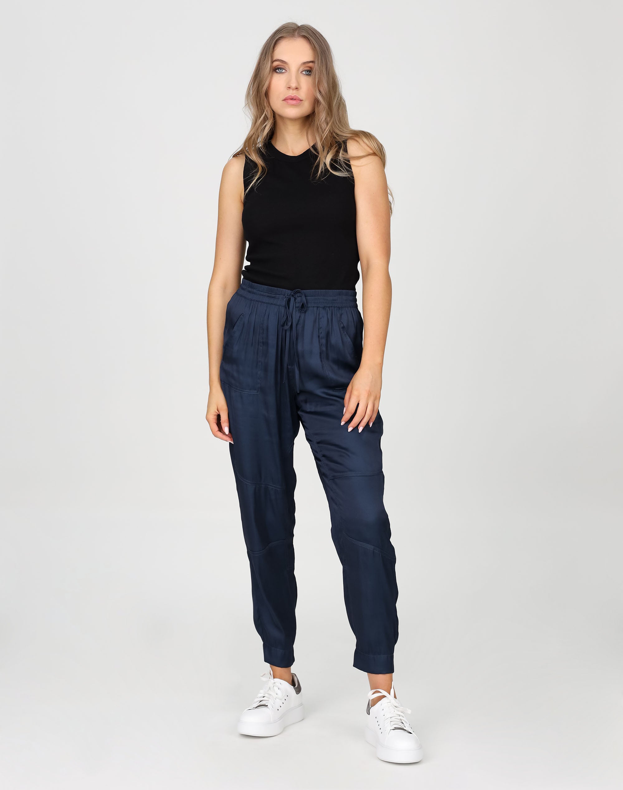 Slouch Satin Pant