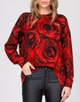 Smudge Rose Merino Sweater